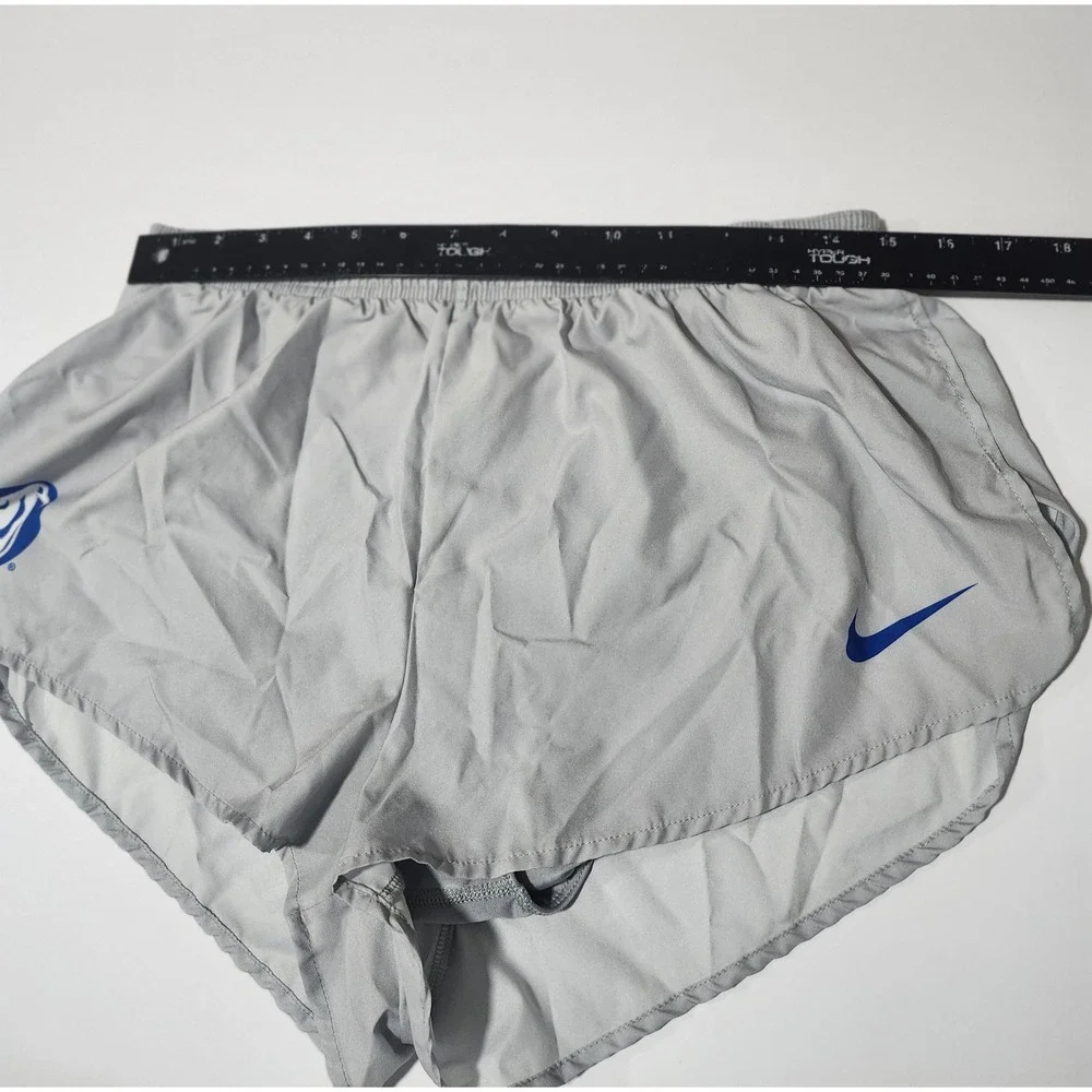 Nike Penn State Nittany Lions Womens Running Shorts Gray Large NCAA Athletic